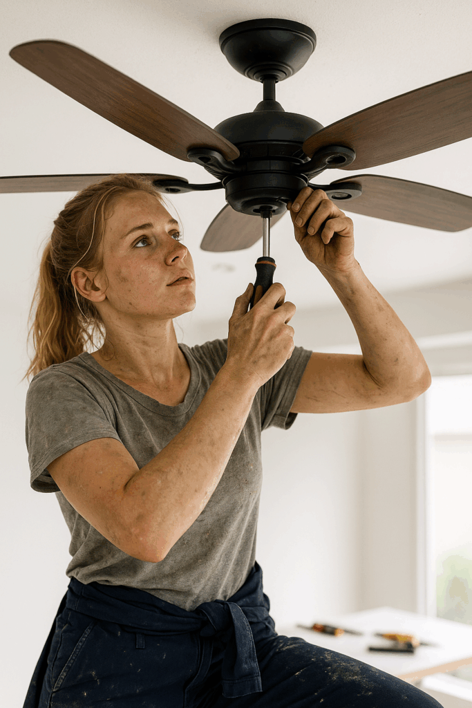 Ventiladores de Teto: Como Instalar com Segurança e Eficiência